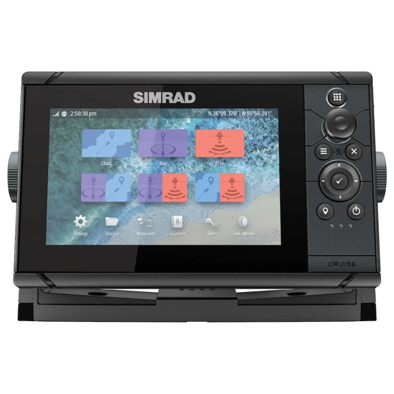 Simrad Cruise-7, ROW Base Chart, 83/200 XDCR 3 Simrad Cruise-7, ROW Base Chart, 83/200 XDCR