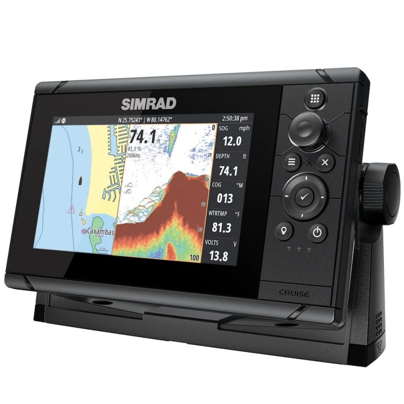Simrad Cruise-7, ROW Base Chart, 83/200 XDCR 4 Simrad Cruise-7, ROW Base Chart, 83/200 XDCR – Bild 2