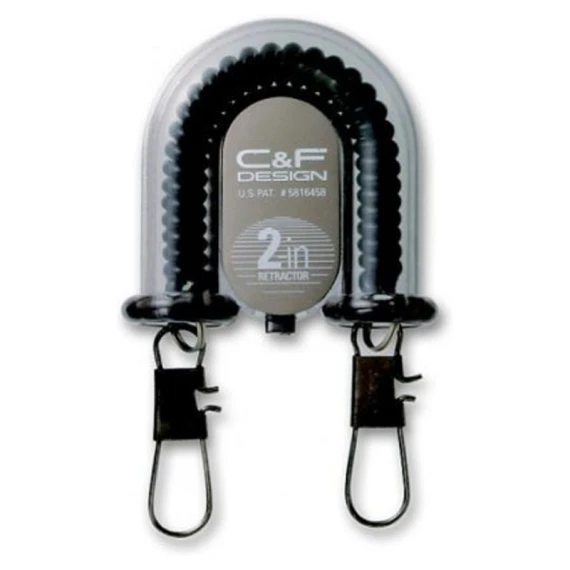 C&F DESIGN C&F 2-in-1 Retractor Black (CFA-70-BK) 3 C&F DESIGN C&F 2-in-1 Retractor Black (CFA-70-BK)