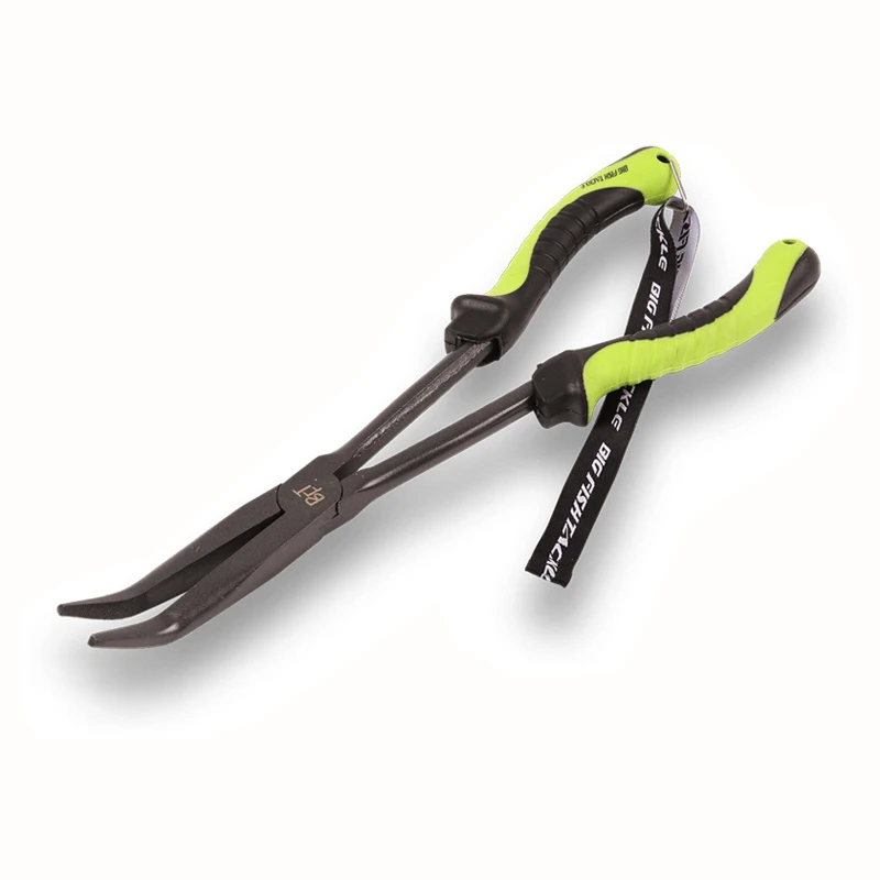 BFT Long Nose Pliers 28cm, Bent - Teflon Coated 3 BFT Long Nose Pliers 28cm, Bent - Teflon Coated