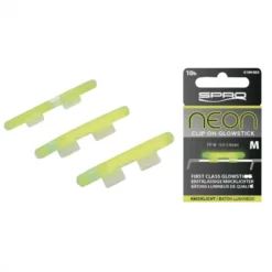 Neon Clip On Glowstick Green