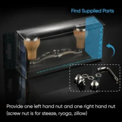 Gomexus Aluminum Double Handle With Cork Knob -Günstiges Rapala Geschäft BS100HCA27TNr 4