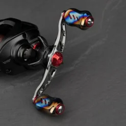 Gomexus Crank Handle W/Titanium Galaxy Knob -Günstiges Rapala Geschäft BS100T22GDX2r 3