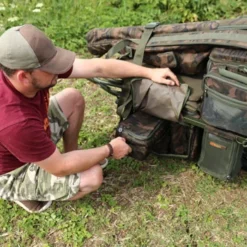 Fox FX Explorer Barrow & Camo Lite Bag Inc 2 Straps & Mesh Bags -Günstiges Rapala Geschäft CTR012 3