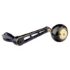 Gomexus 90mm Aluminium Power Handle With 45mm Titanium Knob - Black & Gold -Günstiges Rapala Geschäft LYS90TB45BKGD 1