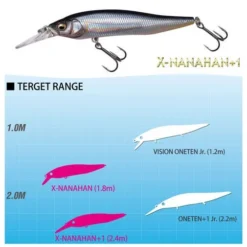 Megabass X-Nanahan 75mm, 7g -Günstiges Rapala Geschäft MB 4513473501227r 2