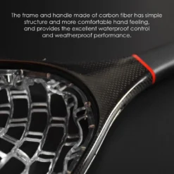 Sunshine® Sunshine Carbon Fibre Net Med Sili Net -Günstiges Rapala Geschäft NFD114r 3