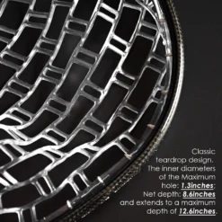 Sunshine® Sunshine Carbon Fibre Net Med Sili Net -Günstiges Rapala Geschäft NFD114r 4