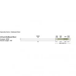 RIO Intouch Outbound Short Brown/Yellow -Günstiges Rapala Geschäft RP21322r 3