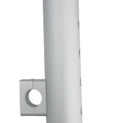 Rutenhalter Aluminium Silber 47mm