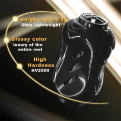 Gomexus Smoke Jedi Series 22mm Titanium Knob - Smoke -Günstiges Rapala Geschäft T22STSK 5